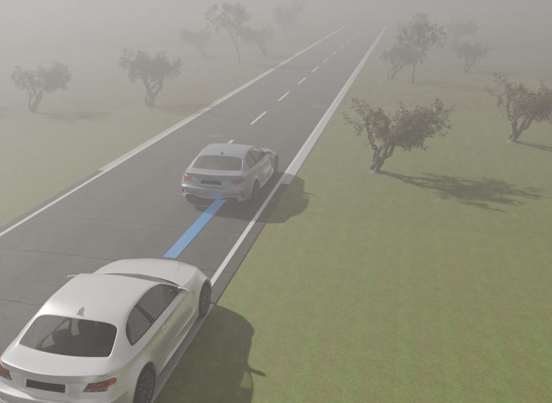 Verkeerssituatie in 3D bij vraag 6