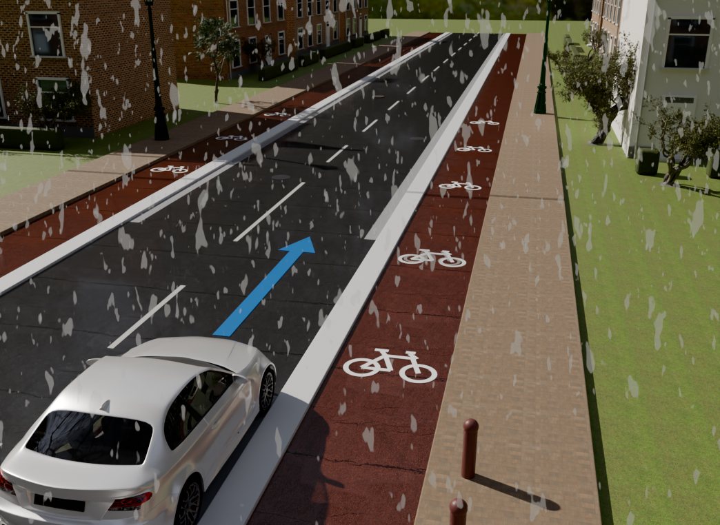 Rijden in de regen