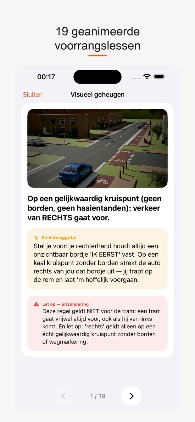 Geanimeerde voorrangslessen