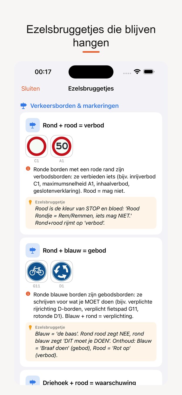 Ezelsbruggetjes